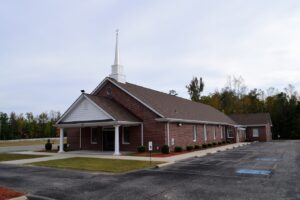Exterior of New Hope Baptist Church Waverly Virginia 