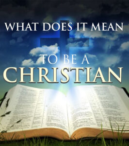 What does it mean to be a good Christian